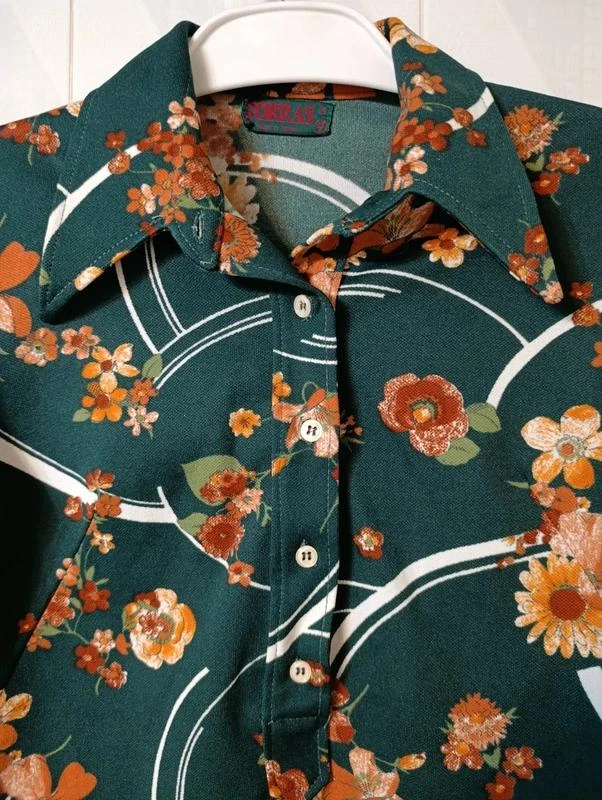 Blusa vintage anos 80 "Torras" estampada R1000 – photo 3